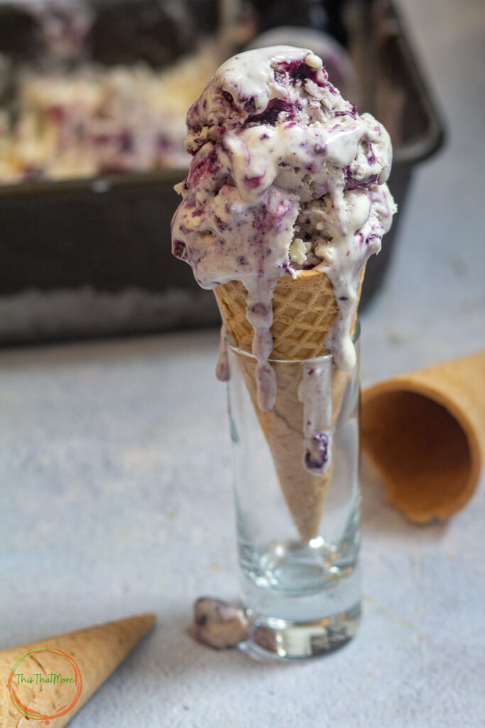 BLUEBERRY ICE CREAM