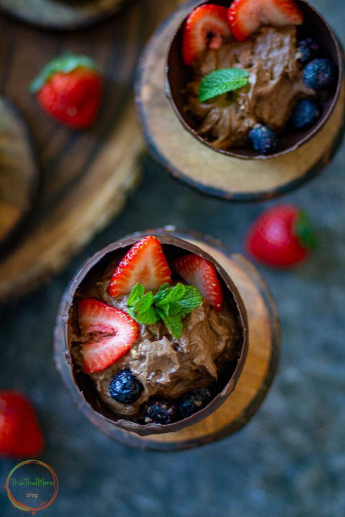 CHOCOLATE MOUSSE CUPS