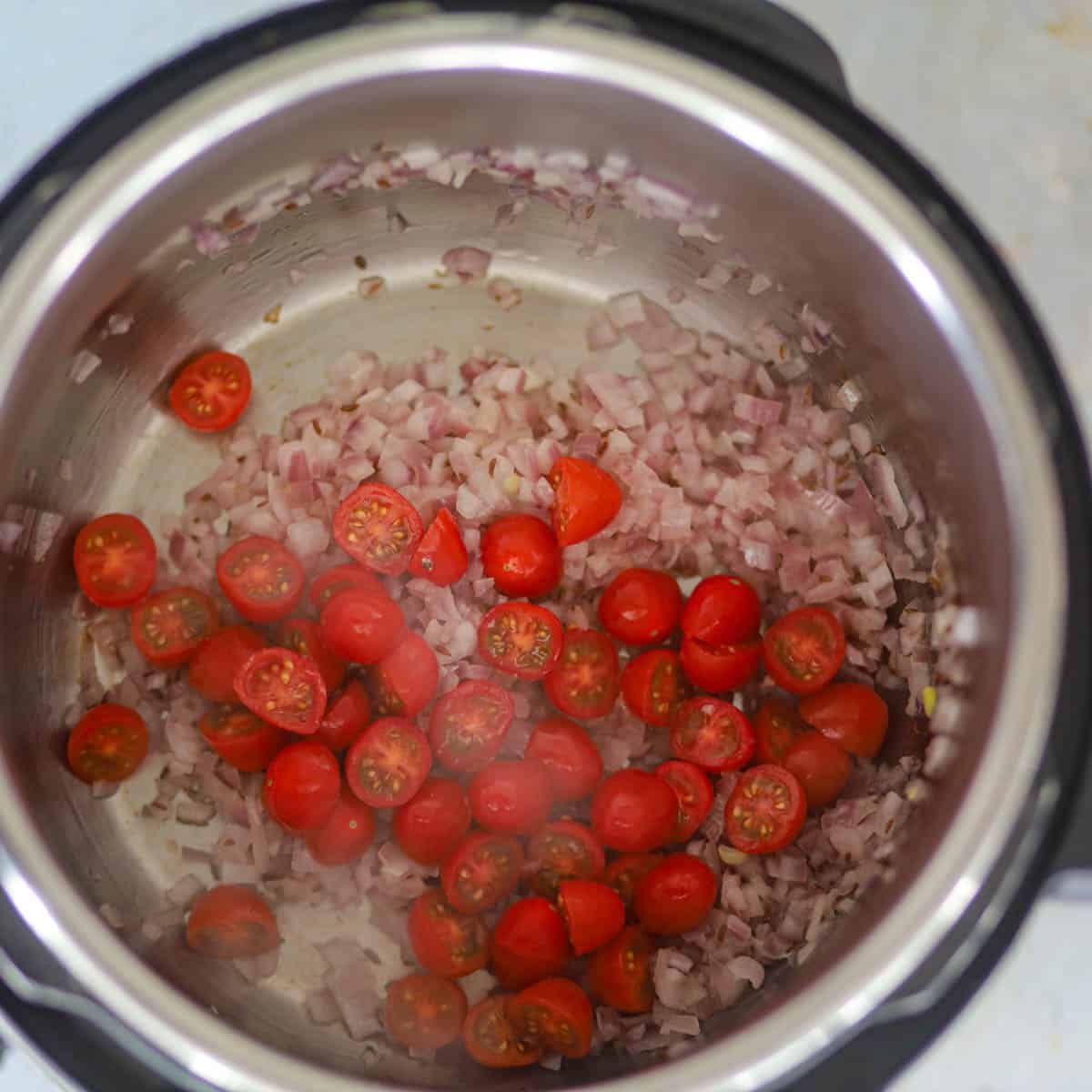 add tomatoes.